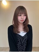ベージュ/松阪/20代/レイヤーカット
