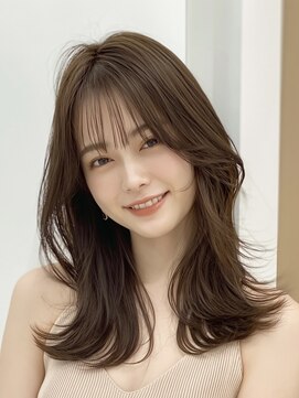 エピ(epi) くびれレイヤー/ダークベージュ/夏のヘアアレンジ/木更津