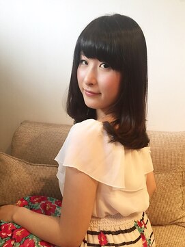 アイルビーヘア(I'll b hair) 【下北沢*I'll b hair*】艶髪ワンカールストレート