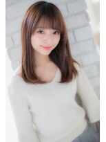 カノン(canon)&nbsp;【canon】ナチュラルミディ×シースルーバング　【下北沢】