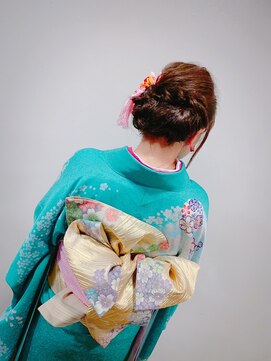 アクティフ(actif) ーKITSUKEー　by actif　着付けヘアセット名古屋駅から徒歩３分