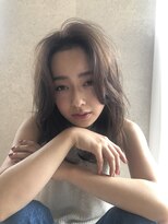 ケイト(kate)&nbsp;【kate 大宮】大人かわいいかきあげバング×シアーグレージュ