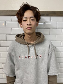 ワビサビ(WB/SB) アップバングパーマ