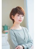 透け感のあるマッシュウルフは表面レイヤーで動きを出して