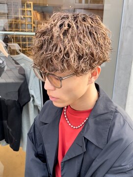 フィフス(fifth) 波巻きスパイラルパーマスリークショートツーブロックマッシュ