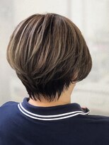 アース 菊名店(HAIR&MAKE EARTH) 20代30代40代大人可愛い小顔レイヤーショートハイライト