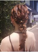 お呼ばれアレンジ