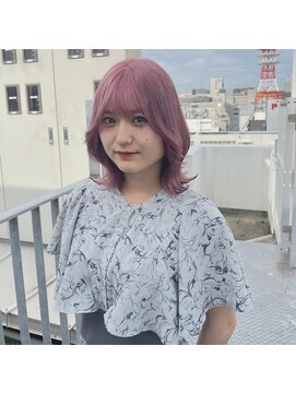 ラニヘアサロン(lani hair salon) モーヴピンク