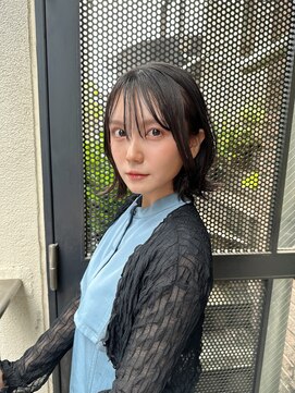 サロンドミルク 原宿(salon de MiLK) 【salon de MiLK 原宿】外ハネおしゃれボブヘア