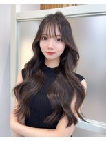 アフロートリノ(AFLOAT Leino)&nbsp;大人可愛い韓国ヘア　レイヤーカット　似合わせ顔まわりカット#