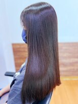 アークスヘアー&nbsp;20代30代40代ショコラアッシュ髪質改善カラー艶感ストレート