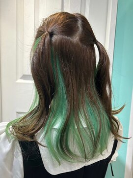 マティーナ ヘアー 池袋(Matina hair) 【推し色インナーカラー】20代30代40代50代