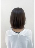レイヤーボブ アッシュカラー