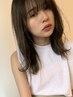カット＋ケアカラー＋トリートメント￥12000　ホームケア付き