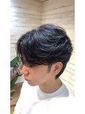 【爆モテ確定】毛流れセンターパート