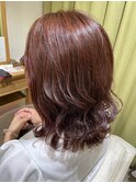 ピンクブラウン