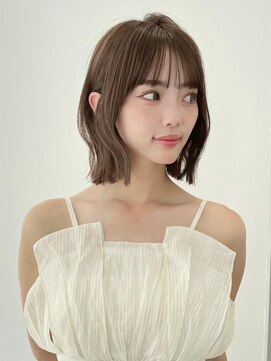 ユーフォリア エヌ 池袋サンシャイン通り店(Euphoria +n) 大人ウェーブボブ