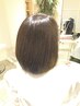 【人気No.2☆】圧倒的ツヤ感グロスシールカラー＋カット＋トリートメント