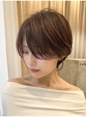 calna by ELMO/ショートボブ/ハンサムショート/丸みショート
