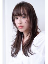 エースハバナ 渋谷(1 HAVANA) ロングレイヤー/20代30代大人かわいい/チョコレートブラウン