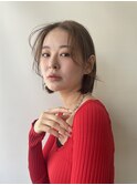 ぱつっとボブ