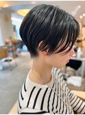 本八幡×市川×黒髪×ハンサムショート