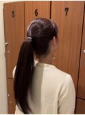 暖色カシスラベンダーカラー