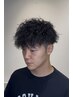 【再来】メンズカット＋選べるパーマ￥13,200