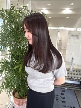 ハピネス 西大寺店(Happiness) 韓国風巻きフェミニンロング×メルティーカラー×美髪×奈良