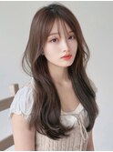 《NYLON.》韓国レイヤーカット×グロスブラウン