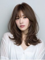 アルトリスト(Altruist Aging×HAIR&SPA)&nbsp;★ダークアッシュ大人ガーリーボブ着物ミディアムレイヤーカット