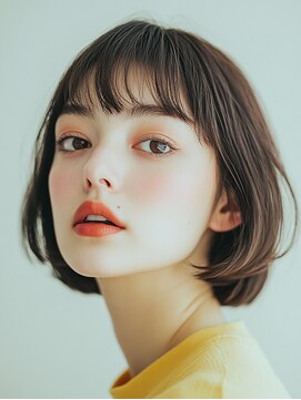 ロディーナ 大口 新子安(rodina) レイヤーボブ×カラー/インナーカラー/髪質改善/韓国/ブリーチ