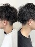 ご新規様1日2名のみ【TOM指名限定】モテパーマ＋メンズカット