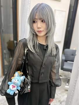 ワク 藤沢店(waku) ホワイト　ダブルカラー　トリートメント