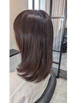 グルック ヘア デザイン(Gluck hair design)&nbsp;【Gluck hair design】ミディアムレイヤー×ラベンダーブラウン