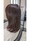【Gluck hair design】ミディアムレイヤー×ラベンダーブラウン