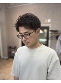 スッキリ！アップバングショート/岐阜メンズカット