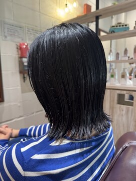 チアー ヘアリラクゼーション(cheer HAIRRELAXATION) 黒髪ボブ