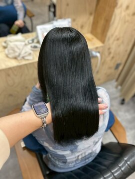ヌープヘアーアイス(NUUP.hair ici) 【艶髪】柔らかい丸みを感じる美髪ストレート◎