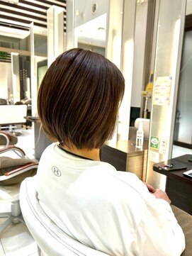 盛岡【ナチュラル白髪ぼかしハイライト】30代からオススメ◎