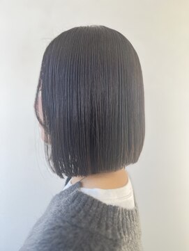 ピカソ こあら店 切りっぱなしボブ