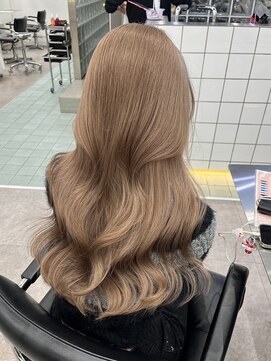 サンクプロジェクト(cinq PROJECT) ミルクティーベージュハイトーンカラーダブルカラーケアブリーチ