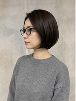 レセ 南柏店(Laissez)&nbsp;前髪なし/ボブ/マッシュショート/丸みショート/大人かわいい