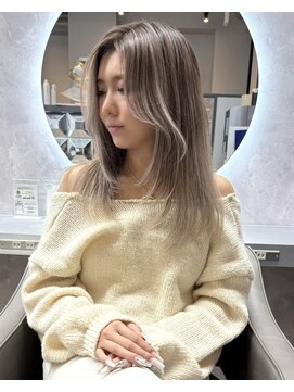 オール 大宮(OR) ケアブリーチでバレイヤージュカラー☆