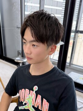 ビューナゴヤ 名駅(VIEW NAGOYA) メンズ/ハイライト/波巻きパーマ/サーフカール/メンズパーマ