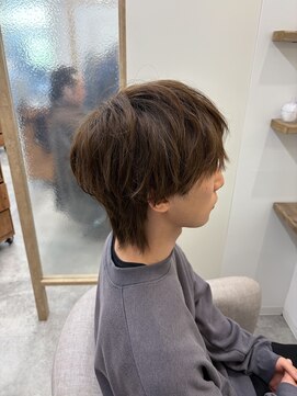 シアエミュー 新越谷店(SHEER emu) ナチュラルマッシュウルフ【新越谷・南越谷】