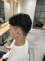 ウルバイオハナ(Ulu by ohana)&nbsp;メンズショート/ワンカールパーマ/メンズカット
