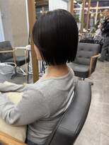 コク 千葉駅西口(COQU)&nbsp;タッセルボブ/切りっぱなしボブ/千葉【積田佳奈】