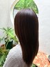 【艶髪へ導くヘアケアコース】カット＋高補修ケラチンスチームトリートメント