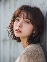 ピリオド(period.) 大人かわいいボブ/結べる長さのボブ/シースルーバング